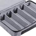 thumbnail image 2 of Adjustable Compartment Glasses Organizer Watch Organizer Case Glasses Storage Jewelry Collection Case with, 2 of 7