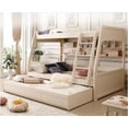 thumbnail image 2 of Fluctuation bed height of bed and double bed machine tool female adult solid wood cribs wooden bed upper and lower two layers My Lux Decor Round, 2 of 11