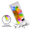 thumbnail image 5 of CoverON Phone Design For Google Pixel 7a Case, Clear Flexible Soft Rubber Slim TPU Cover, SunFlower, 5 of 8
