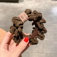 thumbnail image 1 of Autumn and Winter Plush Hair Rings with high Elasticity do not Hurt The Hair Head Flower Head Rope, 1 of 1