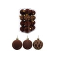 thumbnail image 2 of Eolstice 24 Piece Christmas Hanging Ornament Set, Assorted Colorful Shiny Decorative Balls, for Festive Holiday Tree Indoor Home Party Decor, 2 of 9