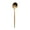 C, variant on Stainless Steel Tea Spoon Stainless Steel Tea Spoon Long Handle, Gold Coffee Spoon for Iced Tea, Dessert Spoon, Dishwasher Safe Stirring Spoon, 5.12 Inch Branch Pattern Utensil Gold Coffee Spoon