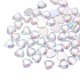 thumbnail image 1 of 60 Pcs Acrílico Corazón Rhinestone 12mm Stickers de Gemas de Plástico para Manualidades, Multicolor, 1 of 1