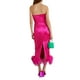 thumbnail image 2 of Txlixc, vestido largo de Color liso para mujer, vestido sin tirantes con dobladillo con adorno de felpa, vestido con abertura en la espalda, vestido doche con espalda descubierta en el pecho Txlixc  Estilo de ocio, 2 of 5