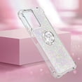 thumbnail image 5 of Glitter Clear Sparkly Bling Case for Xiaomi Redmi Note 12 5G (Not 4G), Flowing Liquid Quicksand Cover with Diamond Ring Holder Case for Xiaomi Redmi Note 12 5G/ Poco X5  Colorful, 5 of 7