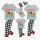 thumbnail image 3 of Pijamas familiares navideños a juego, conjuntos de pijamas de Papá Noel en julio, gris, 3 of 3
