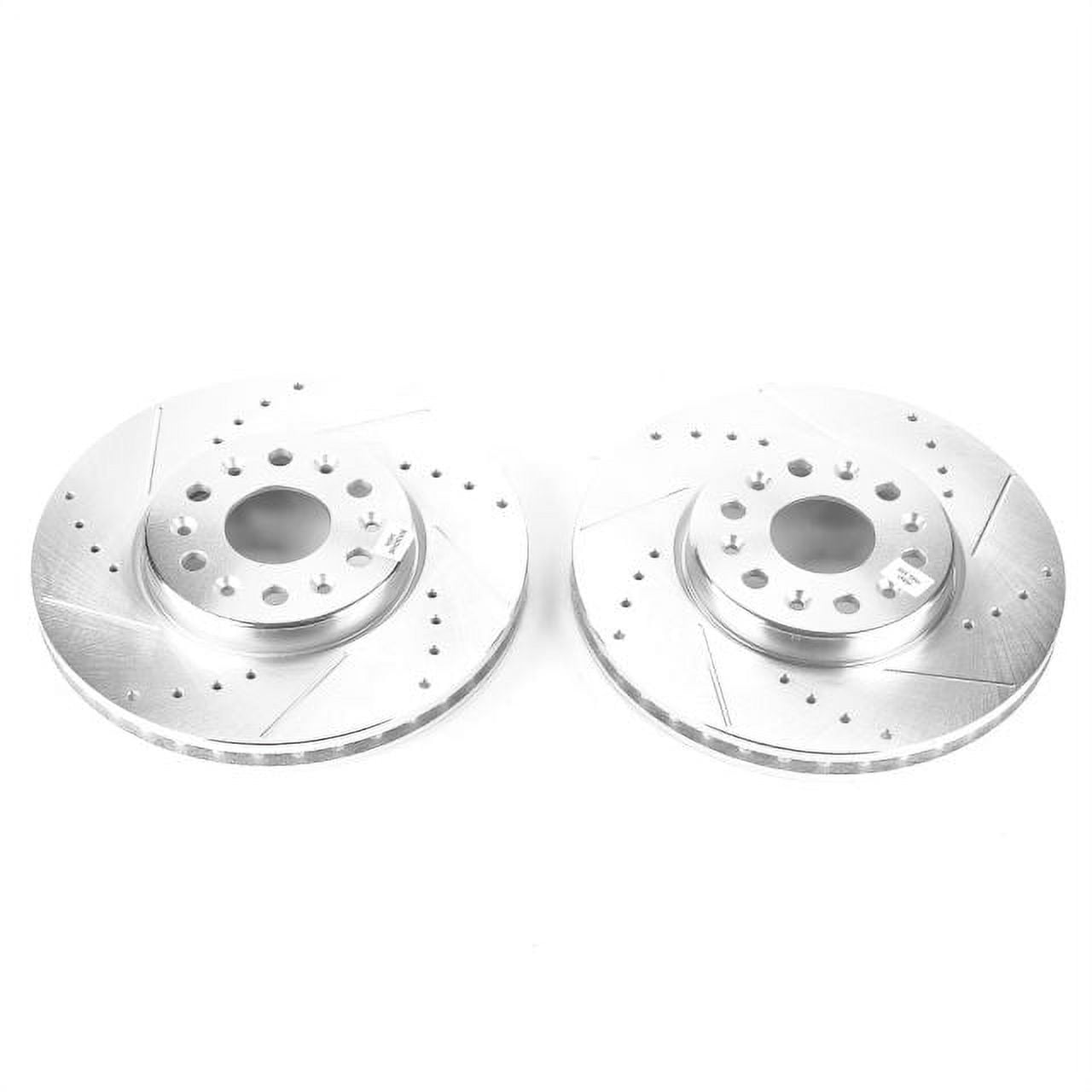 Power Stop AR82192XPR Evolution Drilled & Slotted Rotors -Front