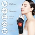 thumbnail image 4 of Carpal Tunnel Wrist Brace with Copper Arthritis Glove, Adjustable Metal Splint Stabilizer Wrist Support Women Men for Day Night Sleep Pain Relief Work, Typing, Tendonitis, Sprains 【 Right Hand 】1Pcs, 4 of 7