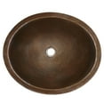 thumbnail image 2 of Native Trails Cps68 Classic 19" Oval Copper Undermount Bathroom Sink - Copper, 2 of 3