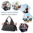 thumbnail image 3 of Yoga Mat Gym Bag For Women's Independent Shoe Compartment Handbags Travel Fitness Tote Bag Large Capacity Swimming Shoulder Bag, 3 of 12