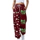 thumbnail image 2 of Pincandy Women's St. Patrick's Day Pants - Printed, Elastic Waist with Tie & Pockets, Cuffed Leg for Holiday & Daily Wear, 2 of 5
