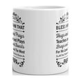 thumbnail image 3 of Bless Him That Hugs and Prays To All that Matter He is Known as Papa Coffee Tea Ceramic Mug Office Work Cup Gift 11 oz, 3 of 3