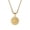 Gold Cancer, variant on Women's Men's Stainless Steel Minialist Zodiac Embossed Pendant Necklace Lucy Constellations Necklace Birthday Gifts Gold Leo