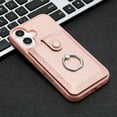 thumbnail image 2 of Dteck Wallet Case for iPhone 16,Shoockproof Magnetic Closure Card Slot Case with 360°Rotating Kickstand Lightweight Leather Back Phone Cover for iPhone 16,Rosegold, 2 of 5