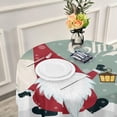 thumbnail image 6 of SKYSONIC Christmas Round Tablecloth,Washable Oil Proof Table Cover for Kitchen Holiday Party Wedding Picnic Decoration, 6 of 7