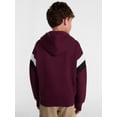 thumbnail image 3 of Wonder Nation Boys' Varsity Fleece Hoodie, Sizes 4-18 & Husky, 3 of 6