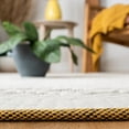 thumbnail image 6 of SAFAVIEH Natura Aaron Geometric Wool Area Rug, Ivory/Yellow, 4' x 6', 6 of 7