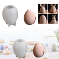 thumbnail image 1 of Hbdhejl Diy Easter Striped Rabbit Plaster Ornaments Candle Striped Double Bunny Candle Silicone, 1 of 5