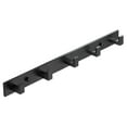 thumbnail image 4 of Homoyoyo Modern Black Aluminum Wall-Mounted Coat Hook for Storage Use, 4 of 8
