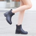 thumbnail image 5 of KANG Top Rubber Baby Boots Water Women Rain Boot Rainproof Shoe Rain Boots Collar Gardening Boots Ultra Lightweight Portable Garden Shoes, 5 of 6