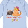 thumbnail image 4 of Inktastic Bring Back The 90s Cool Orange Cat Boys or Girls Long Sleeve Baby Bodysuit, 4 of 5