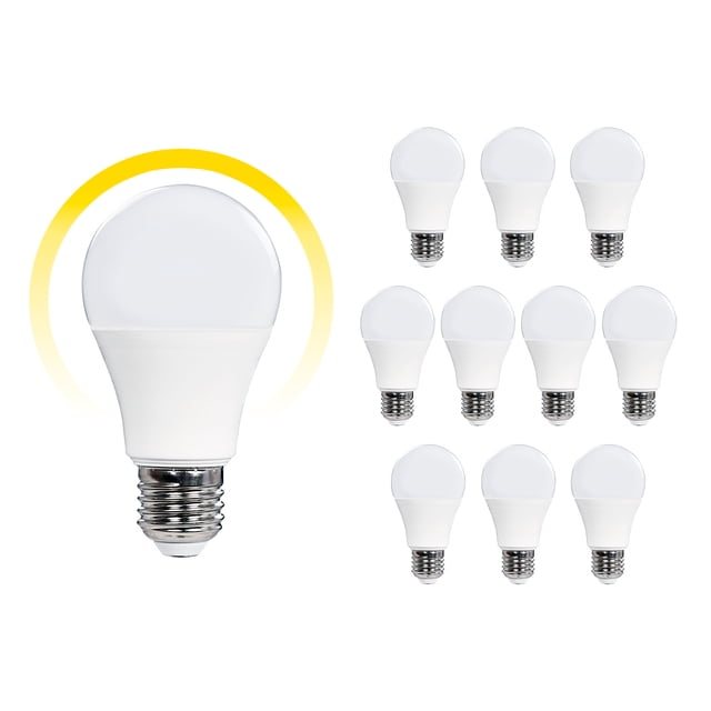Foco LED ICON Consume 7w Alumbra 50w Luz Cálida 15,000 hrs Pack 10 pzas