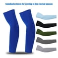 thumbnail image 3 of Aosijia 2PCS Arm Sleeves for Men Women UV Sun Protection Arms Sleeves Cooling Baseball Sleeves Tattoo Cover Up Sleeve for Outdoor Sports Football Golf Running Cycling Fishing, 3 of 5