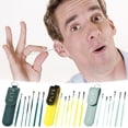thumbnail image 1 of Kit de Herramientas para Limpiar Cera de Oídos Xihbxyly Acero Inoxidable, 1 of 5