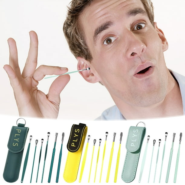 Kit de Herramientas para Limpiar Cera de Oídos onlyliua Acero inoxidable