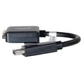 thumbnail image 3 of C2G 8in DisplayPort to DVI Adapter Converter-Single Link DVI-D-Video Adapter-M/F Black - video adapter, 3 of 5
