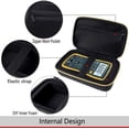 thumbnail image 4 of Case for Fluke 117/ 115/ 116/ 87V/ 88V/ 101, Also Fit for Crenova MS8233D/ Neoteck 8233D PRO/ AstroAI TRMS 6000 Counts Volt Digital Multimeter and More with DIY Foam, 4 of 7