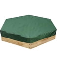 thumbnail image 1 of Cover Kids Toy Protection A Prueba De Polvo Impermeable Hexagonal Sand Pit Cover Con Cordón Para Jardín Al Aire Libre Kearding HA041594-01, 1 of 6