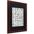 thumbnail image 2 of Trademark Fine Art "Birds And Flowers II" Canvas Art by Elizabeth Caldwell, Black Matte, Wood Frame, 2 of 4