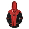 thumbnail image 1 of Spiderman Hoodie Zip-up Men's Hoodie, 1 of 2