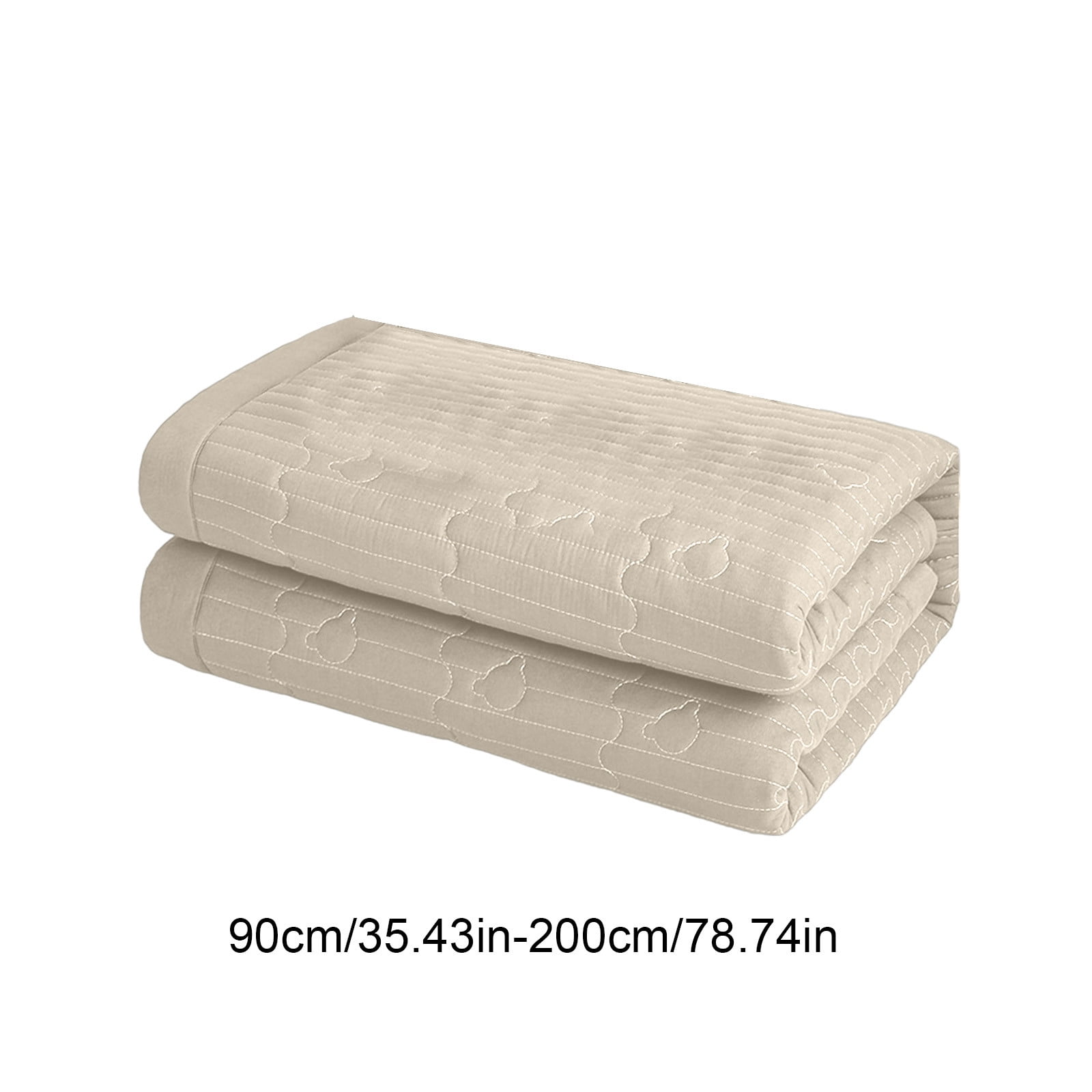 Vfedsrsge Twin XL Dorm Mattress for Stu-dents - Soft Foldable Polyester with Water-Washable Brushed Fabric, Breathable