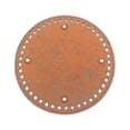 thumbnail image 3 of Base de Sac pour Crocheter Panier en Cuir Fond de Sac en Cuir (6 Pcs, Marron, Noir), 3 of 5