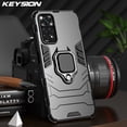 thumbnail image 2 of Funda a prueba de golpes KEYSION para Redmi Note 11 Pro 5G 11S 10S 9 S 8 Pro, funda trasera de teléfono con soporte de anillo para Xiaomi Redmi 9 9T 9C 10C 10A Tan Jianjun unisex, 2 of 2