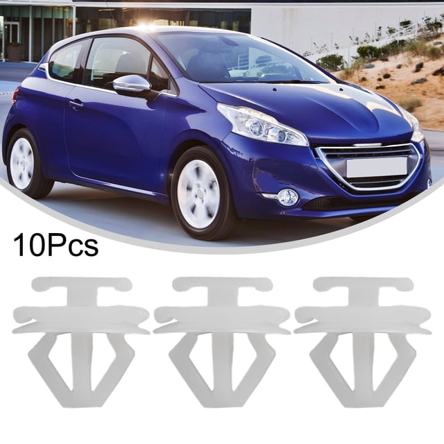 Fitment Front Grille Panel Clips For Expert X Front Grille Panel Clips Part Number X Plastic White X Collar Mm