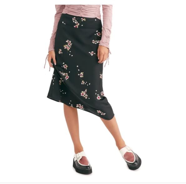 leopard print midi skirt the cut