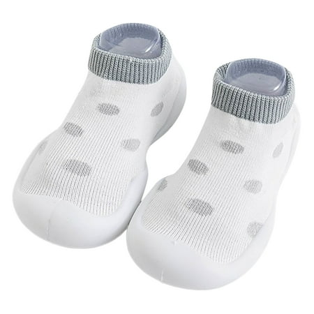 

Rgdypko Toddler Boys Girls Shoes Baby Slip On Shoes Boy Girl Indoor Infant Walking Breathable Warm Elastic Sock Toes Outdoor Soft Rubber Sole Baby Boys Girls Sneakers