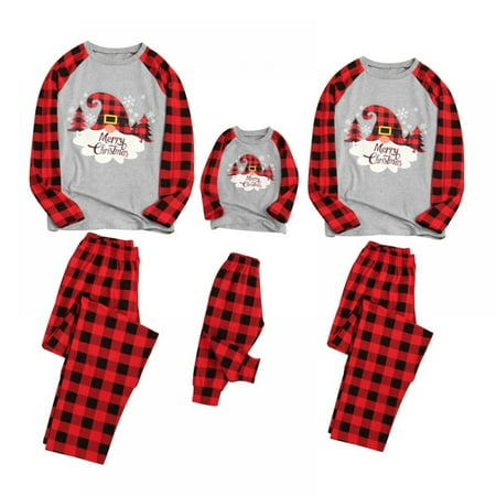

Christmas sale! Family Matching Christmas Pajama Sets Christmastree Top Pants 2PCS Christmas PJs