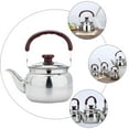thumbnail image 5 of Kettle Tea Teapot Steel Stainless Pot Water Whistling Stovetop Boiling Stove Metal Coffee Gas Kettles Hot Classic, 5 of 9