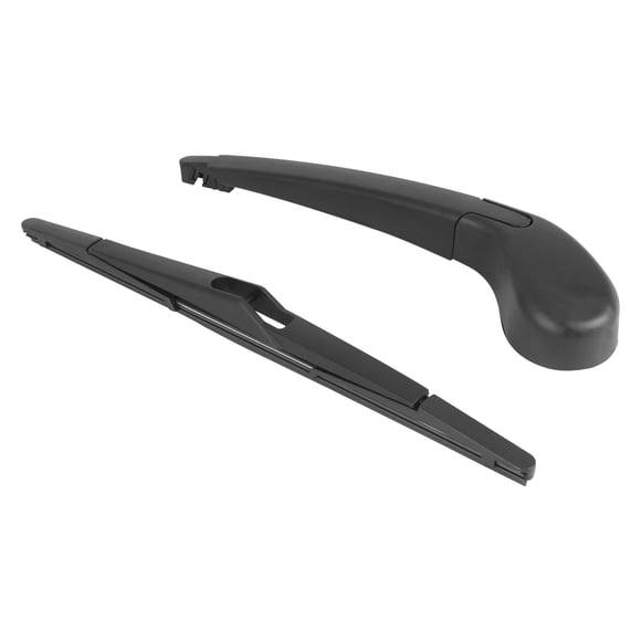 Unique Bargains Black Rear Windshield Wiper Blade Arm Set for for Ford Focus ST 2012-2017 12 Inch 315mm