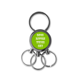 thumbnail image 1 of Once Bitten Twice Shy Llavero de metal de acero inoxidable Llavero Anillo de cadena Llavero, 1 of 3
