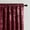Burgundy Red, variant on Crushed Velvet Curtains Rod Pocket Luxurious Thermal Insulated Soundproof Drapes Soft and Durable Light-Filtering Window Treatments for Living Room Bedroom, 2 Panels