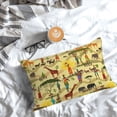 thumbnail image 5 of Pofeuu Ethnic African Print Polyester Microfiber Plush Pillowcases, Super Soft and Cozy Pillow Case Covers with Envelop Closure（Pillow core not included）-20"x30", 5 of 6