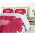 thumbnail image 5 of Ambesonne Gerber Daisy Duvet Cover Sets, Close up Flower, 2-Queen, Dark Pink Hot Pink, 5 of 7
