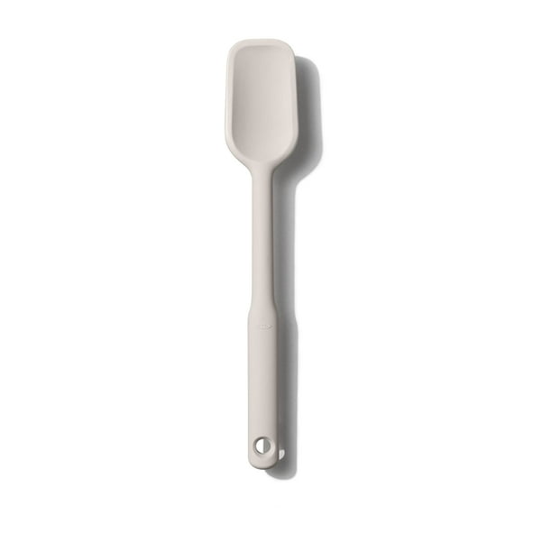 Cuchara y espátula OXO Good Grips de silicona con forma de avena, antiadherente