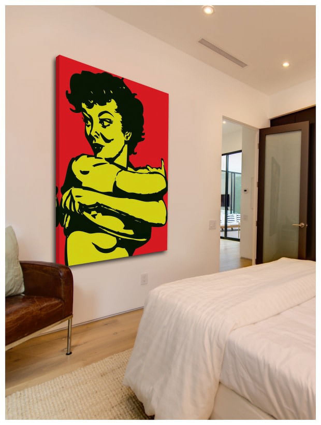 Marmont Hill "Girl 2" Print on Canvas
