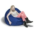 thumbnail image 1 of Jaxx 4 ft Cocoon Kids Bean Bag, Blueberry, 1 of 5